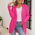 thumbnail image 2 of Women's Casual Cardigan Open Front Lightweight Long Sleeve Knit Sweater For Everyday Wear Comfortable Loose Fit Fall Winter Spring Cardigan Sweaters for Women, 2 of 2