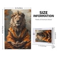 thumbnail image 4 of Naloa Jungle Meditating Lion Custom Puzzles Personalized Puzzle 1000 Pieces from Photo Custom Jigsaw Puzzle for Wedding, Graduation, (29.5×19.7in, Vertical), 4 of 9