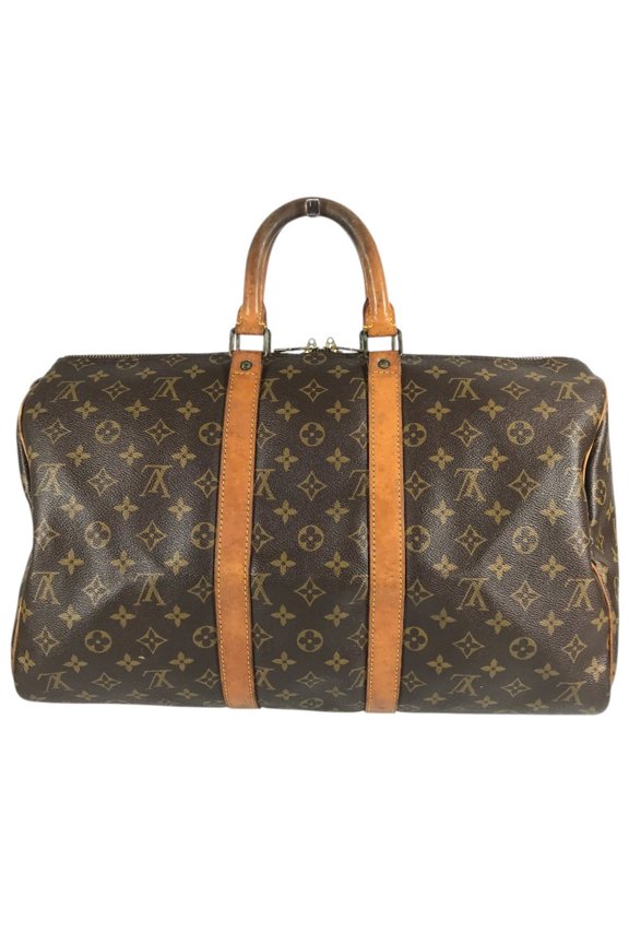 Pre-Owned LOUIS VUITTON M41428 Monogram Keepall 45 Bag, Travel Handbag, Boston Canvas, Men's,...