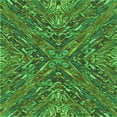 thumbnail image 1 of Ahgly Company Machine Washable Indoor Square Transitional Dark Forest Green Area Rugs, 7' Square, 1 of 7