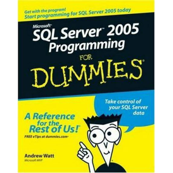 Pre-Owned Microsoft SQL Server 2005 Programming for Dummies (Paperback) 0471774227 9780471774228