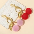 thumbnail image 5 of YANONELRY Keychain Cherry Bag Charms Purse: Key Chains Women Cute - Car Keyrings Leather Handbags - Fashion Enthusiasts, 5 of 7