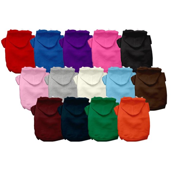 Blank, Plain Dog Cat Hoodie for Pets