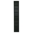 8Tier Media Tower Rack with Adjustable Shelves, MultiFunctional