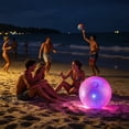thumbnail image 6 of LED Light Up Beach Ball 40cm Glowing Floating Pool Toy Waterproof PVC Inflatable Sphere for Night Swimming Party Outdoor Indoor Dark Games Summer Backyard Activities, 6 of 6