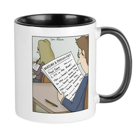 

CafePress - Anatomy Test Mugs - Ceramic Coffee Tea Novelty Mug Cup 11 oz