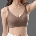 thumbnail image 4 of Sentmoon Woman Bra Womens Sports Bras Breathable Sheer Wireless Bralette Soft Stretch Seamless Comfort Light Support Solid Color Lightweight Everyday Bra for Travel Weekend and Lounge Wear, 4 of 6