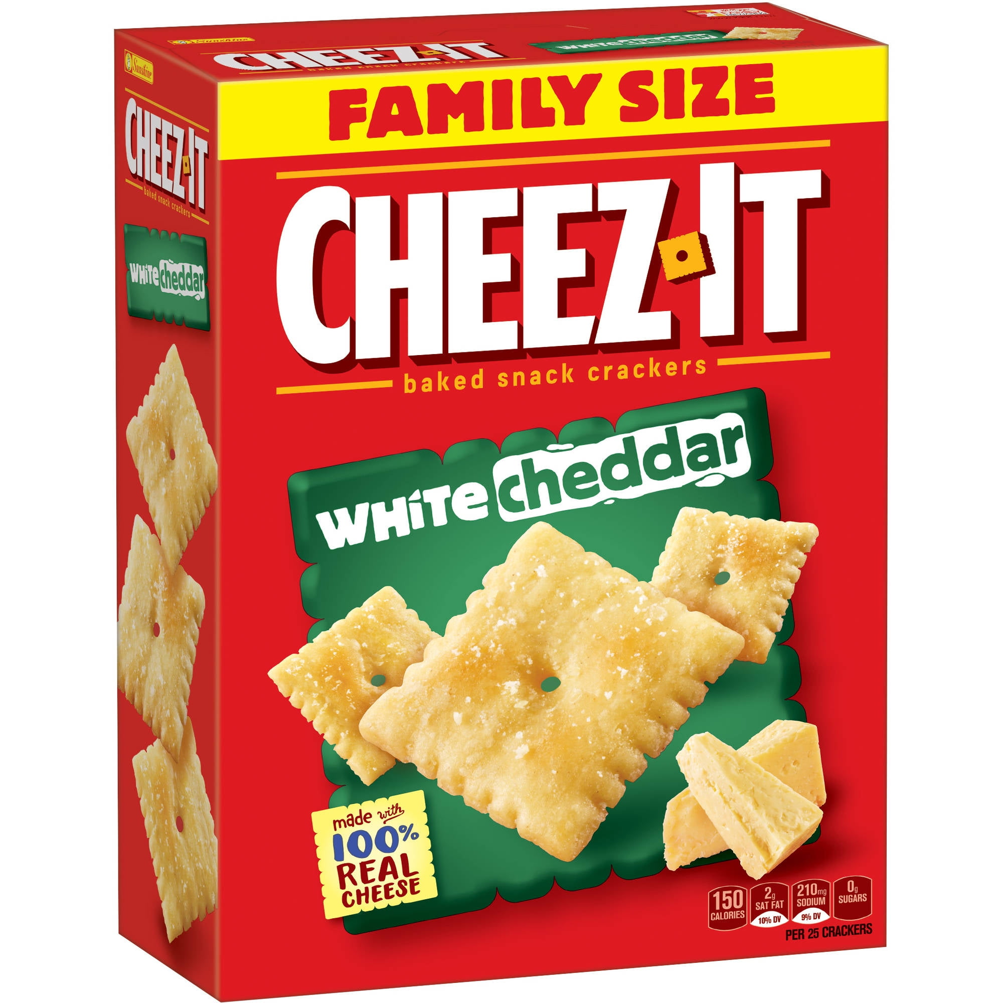 Cheez-It White Cheddar Baked Snack Crackers, 21 oz by Sunshine Biscuits, LLC