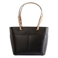 thumbnail image 3 of Michael Kors Bedford Medium Pebbled Leather Tote-Black, 3 of 3