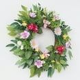 thumbnail image 4 of 2025 Spring Style Imitation Chain Home Decoration Pendant Wedding Scene Decoration Door Decoration Wall Hanging 50x50cm Imitation Flowers, 4 of 9