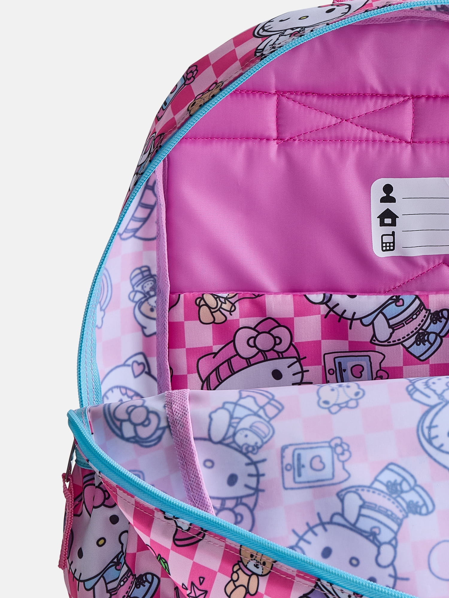 Hello Kitty Girl's 17" Fun Day Print Backpack, Pink