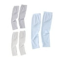 thumbnail image 1 of pares de guantes largos para mujer, protección solar UV para mangas de brazo, mangas solares para golf, 1 of 6