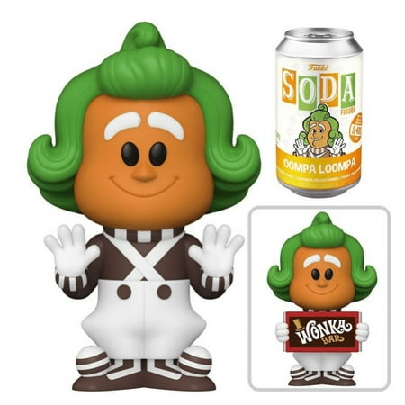 UPC: 0889698608572 | Funko Vinyl Soda Willy Wonka: Oompa Loompa Limited Edition Figure with Chance of Chase