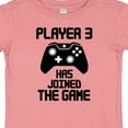 thumbnail image 4 of Inktastic Player 3 Has Joined the Game Boys or Girls Baby T-Shirt, 4 of 5