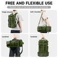 thumbnail image 5 of SAN LIKE Fishing Bag Black Fishing Sling Tackle Storage Backpack Outdoor Large Fishing Bag with Waterproof Rain Cover Fishing Gifts for Men & Green, 5 of 8