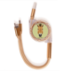 thumbnail image 1 of Brown fuerte caballo salvaje animal Cable de carga telescópico múltiples USB tres en uno, 1 of 3