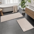 thumbnail image 4 of Suncoda Bathroom Rugs, Soft Memory Foam Bath Mat - Non Slip Absorbent Thick Bath Matt, Rubber Back Shower Rug, Toilet Mats Bath, Mats for Bathroom Floor Toilet, Door Mat Washable, 4 of 6