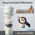 thumbnail image 3 of Puredrop UC15 Water Filter Under Sink for Drinking Water, 15K Gallons Capacity Under the Sink Water Filtration System, Kitchen sink water filter Reduces Chlorine,  Odor,  Bad Taste, Heavy Metals, and, 3 of 7