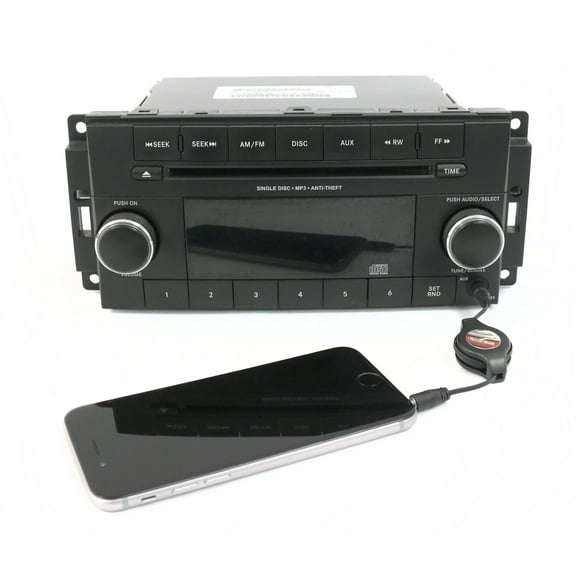 Restored 2013-2017 Chrysler Dodge Jeep AM FM MP3 Radio CD Player Part - P05091195AB - RES (Refurbished)