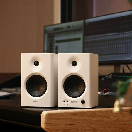Edifier - MR4 2.0 Monitor Reference Speaker System - White
