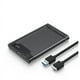 thumbnail image 1 of Estuche de Disco Duro Gris Transparente para Caja 2,5 Pulgadas SATA una USB 3.0 Tipo-C 3.1 Externo, 1 of 5