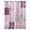Pink, variant on Boho Spring Floral Blackout Curtains for Bedroom Living Room Darkening Curtains 63 Inches Long Vintage Flowers Patchwork Plaid Pink Window Curtain 2 Panels Set Window Treatment Grommet Drapes 52"x63"