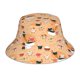 thumbnail image 1 of Fotbe Funny Sushi Sombrero Tipo Pescador con Estampado – Sombrero de Sol de Algodón de Moda para Playa, Golf, Pesca, 1 of 6