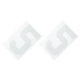 thumbnail image 1 of 2 Pcs Números de Planchar, Parches de Número 5 de Transferencia de Calor para Camisetas de 8 Pulgadas (Blanco), 1 of 7