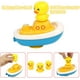 thumbnail image 2 of Juguetes de baño para niños pequeños 1 3 Juguetes para la bañera del bebé Juguetes de agua de pato Juguetes de baño para niños de 4 a 8 años Cabezal de ducha para bañera con 3 pato, 2 of 3