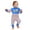 Blue, variant on Toddler Kid Jumpsuit Pants Clothes Newborn Infant Baby Girls Boys Crawling Baby Letter Mop Onesie Romper Jumpsuit Summer Jumpsuit For Girls Boys