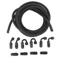 thumbnail image 1 of Manguera de combustible y aceite de 5 metros, accesorio AN6‑6AN, adaptador de extremo recto trenzado de nailon de acero inoxidable, 45°, 90°, 180° Jadeshay A, 1 of 9
