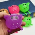 thumbnail image 4 of Trayknick Solid Color Pig Anti Stress Splat Water Ball Jello Decompression Squeeze Toy Golden, 4 of 13
