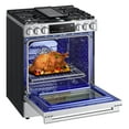 thumbnail image 4 of LG Studio LSGS6338F 6.3 Cu. Ft. Stainless Slide-In Gas True Convection Range, 4 of 4