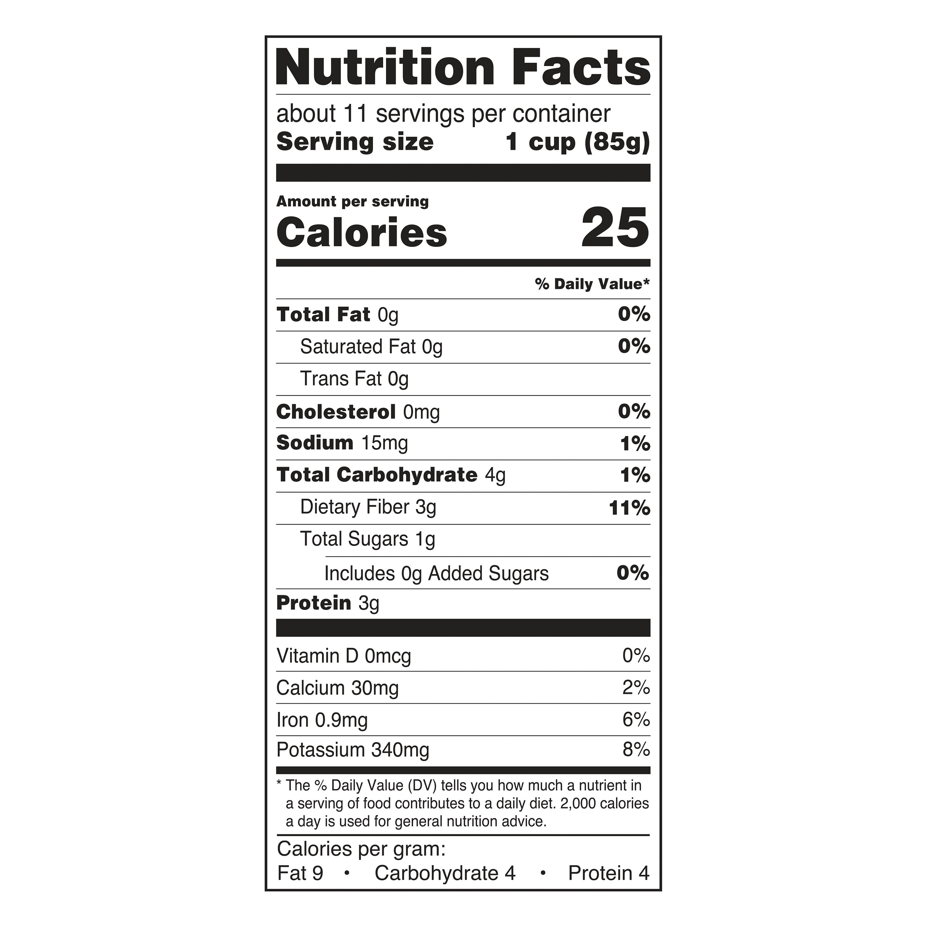Great Value Fresh Frozen Broccoli Cuts, 32 oz Steamable Bag