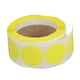 thumbnail image 1 of 500 pegatinas adhesivas redondas para regalo (amarillas) por rollo., 1 of 7