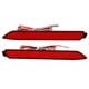 thumbnail image 1 of Trasero Parachoques Reflector Antivaho Freno Luz para Toyota RAV4 Rojo LED 1 Par, 1 of 1