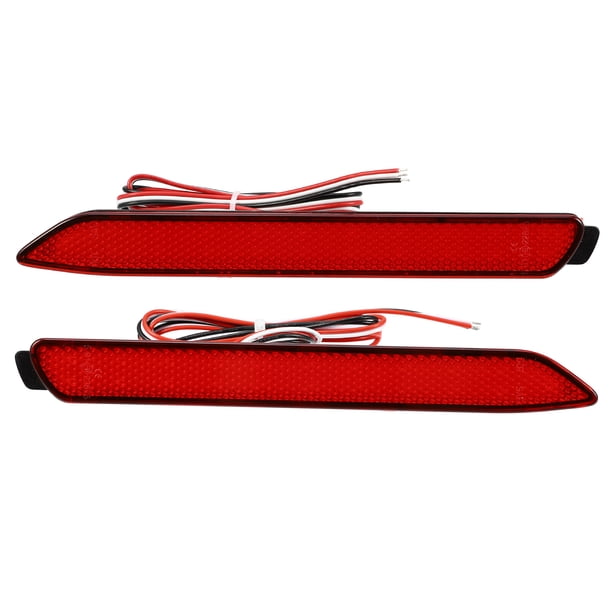 Trasero Parachoques Reflector Antivaho Freno Luz para Toyota RAV4 Rojo LED 1 Par