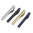 thumbnail image 1 of 4PCS Practical Tie Clips Male Tie Clip Accessories Delicate Necktie Clips, 1 of 8