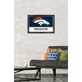 thumbnail image 2 of NFL Denver Broncos - Logo 21 Wall Poster, 14.725" x 22.375", Framed, 2 of 3
