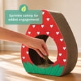 thumbnail image 4 of Kitty City Durable Strawberry Corrugated Cardbaord Cat Scratching Pad,O/S, 4 of 8
