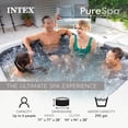 thumbnail image 4 of INTEX PureSpa Plus Greystone Deluxe 6 Person Spa w/ Jets, 4 of 13