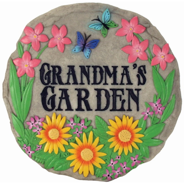 Piedra para Jardín Decorativa Spoontiques Grandma's Garden