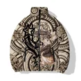 thumbnail image 3 of Abrigo elegante con estampado de conejito para hombre, abrigos de invierno para hombre, chaquetas para hombre modernas y versátiles, cómodas y cálidas, nuevas en parkas, 3 of 5