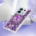 thumbnail image 5 of Funda para Xiaomi Redmi Note 13 Pro 5G con Brillo Líquido Flotante, Purpurina, Parachoques y Anillo Giratorio Soporte, 5 of 5