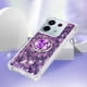 thumbnail image 5 of Funda para Xiaomi Redmi Note 13 Pro 5G con Brillo Líquido Flotante, Purpurina, Parachoques y Anillo Giratorio Soporte, 5 of 5