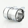thumbnail image 3 of Exhaust Pipe Connector 2.5-Inch Universal Stainless Steel Exhaust Tube Connector Adjustable Size Joiner Sleeve Clamp Connector Replacement Exhaust Pipe Joiner for Repairing, 3 of 9