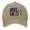 Brown, variant on Vintage Washed Baseball Cap for Men and Women, Adjustable Low Profile Dad Hat, Cotton Curved Brim Casual Outdoor Hat,Conservative MAGA Flag