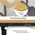 thumbnail image 3 of Furmax 40" x 24" Home Office Electric Height Adjustable Standing Desk, 3 of 8
