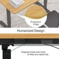Furmax 40 x 24 Home Office Electric Height Adjustable Standing Desk