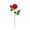Red, variant on 12.6 Inch Pink Artificial Ball Chrysanthemum, Realistic Faux Flower, Bendable Stem Flower Ornament for Home Wedding Party Photography Decor